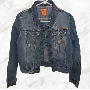 Zana Di Distressed Denim Jacket‎